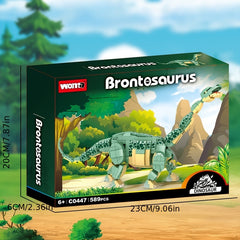 Big Dinosaur Building Blocks Toy - T-Rex Model