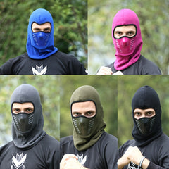 Outdoor Cycling Hood Thickened Velvet Hat Warm Windproof Hat