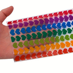 50pcs Rainbow Stripe Bread Packaging Bag - Assorted Candy Biscuit Gift Bag