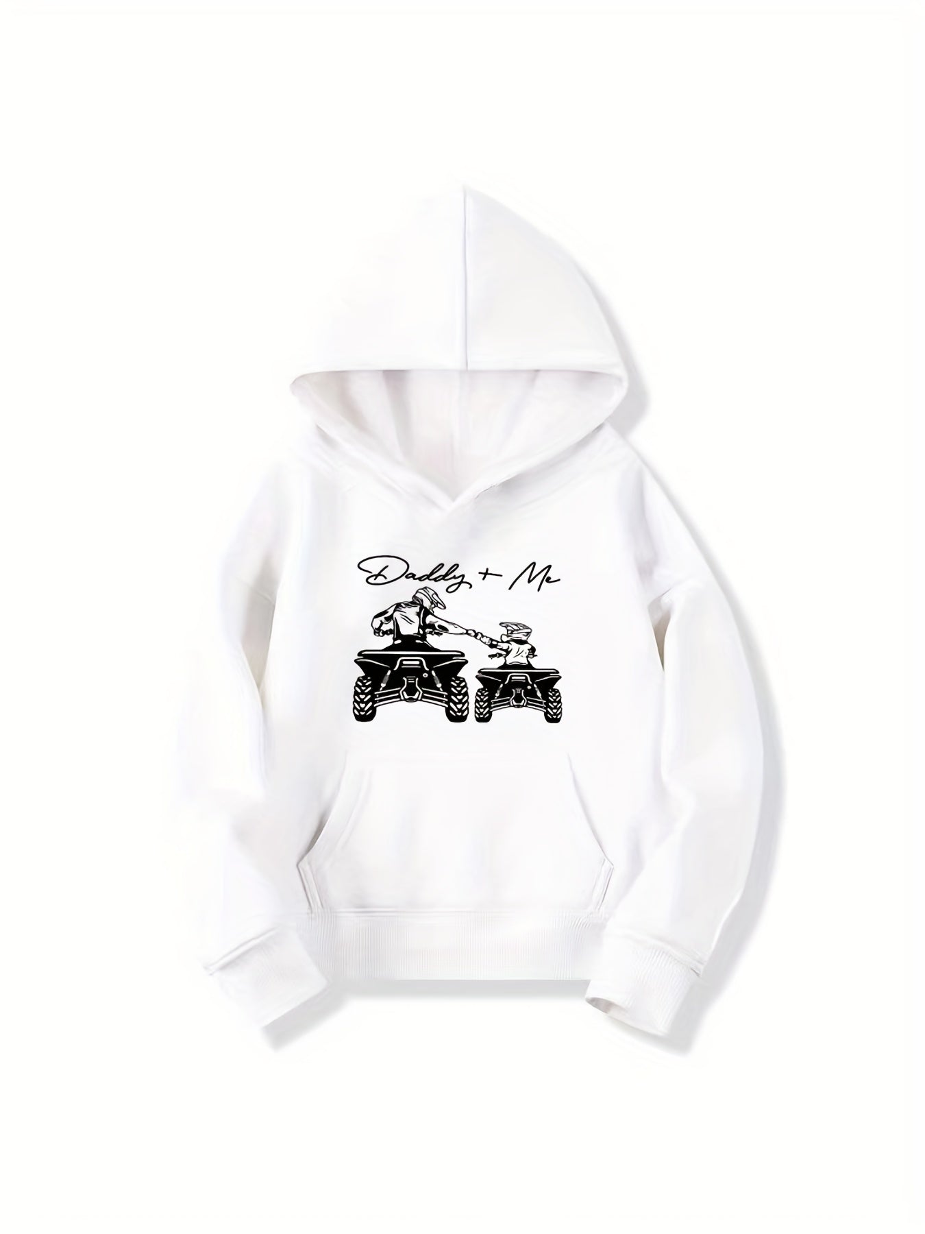 Stylish Daddy Ride Boys Sweatshirt