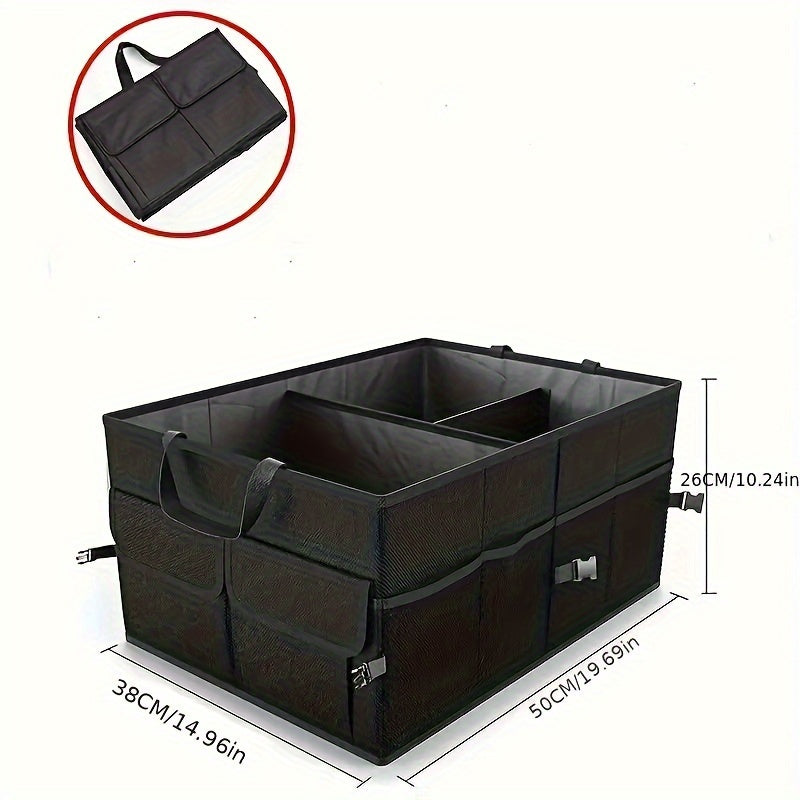 Car Trunk Storage Box Organizer Oxford Cloth Folding Car Storage Box