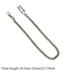 Vintage Metal Clip Pocket Watch Chain Accessory for Pocket Watch