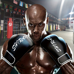 Fitness Boxing Gloves PU Material Sanda Fighting Martial Arts Training