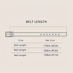 Men's Stylish Buckle Belt for Party Holiday