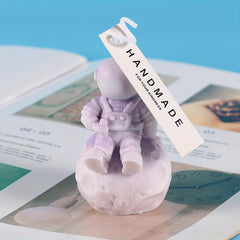 Astronaut Silicone Mold Candle Aromatherapy Resin Casting DIY Craft Tool