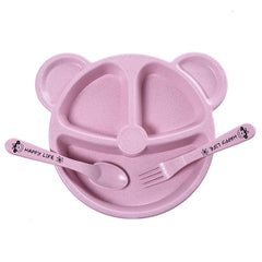 Fun & Colorful Kids Plate Set for Enjoyable Mealtime