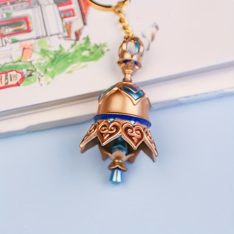Alloy Bell Keychain Bag Purse Pendant Decoration