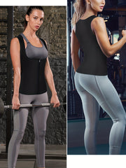 Women Sauna Sweat Waist Trainer Vest Shaper Corset Sauna Tank Tops
