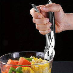 Stainless Steel Bowl Gripper Clips with Silicone Clamp