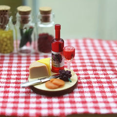 Dollhouse Accessories Mini Cakes Wine Glasses & More - Perfect for Decor