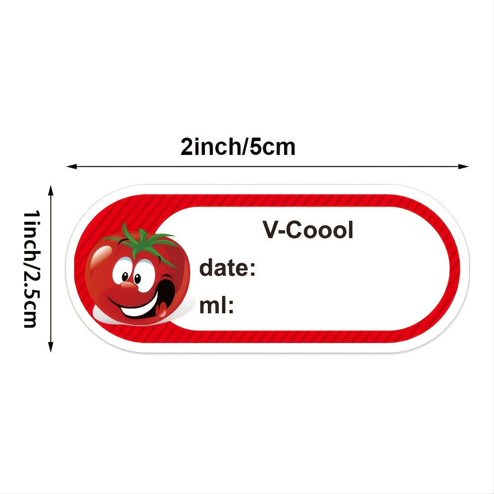 250pcs Date Sticker Labels for Home Kitchen Food Marking