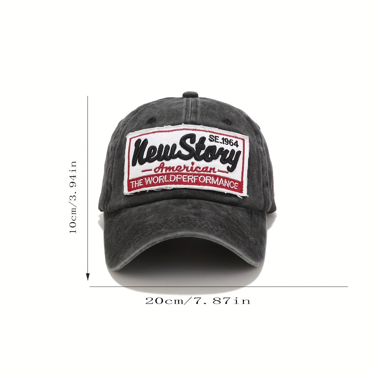 Men's Washed Sun Protection Hat Street Baseball Cap