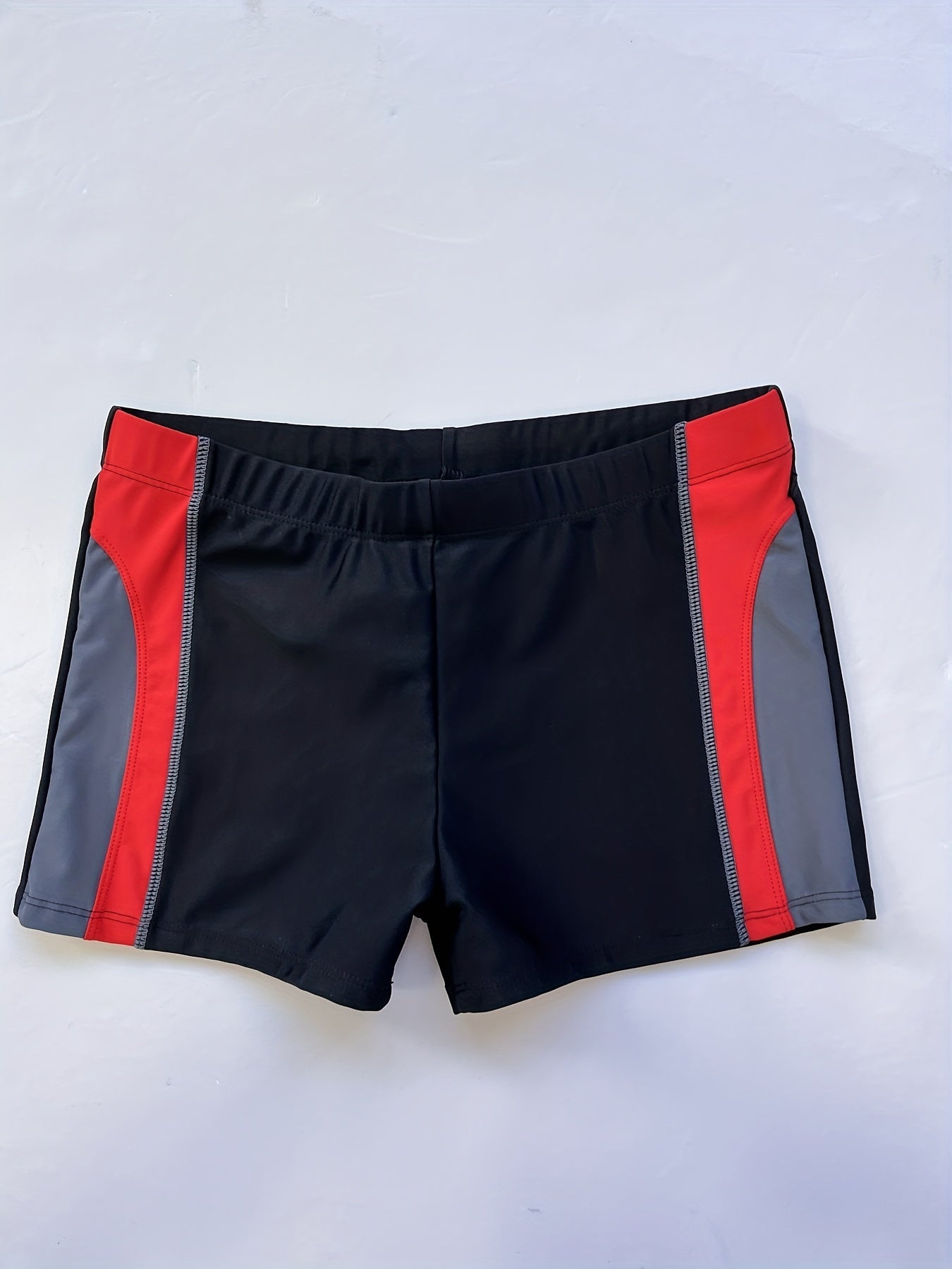 Men's Quick Dry Swim Trunks High Stretch Drawstring