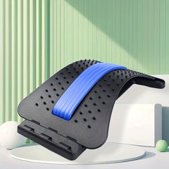 Adjustable Lumbar Spine Stretching Device for Yoga Back Support