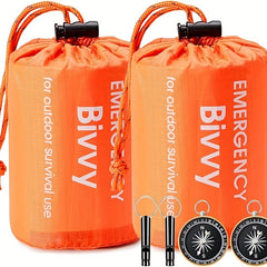 Emergency Sleeping Bag With Compass & Whistle