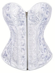 Zipper Waist Shaping Shapewear Bustier Corset Top Women's Underwear
