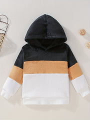 Baby's Block Hoodie Sports Sweatshirt Toddler's Top