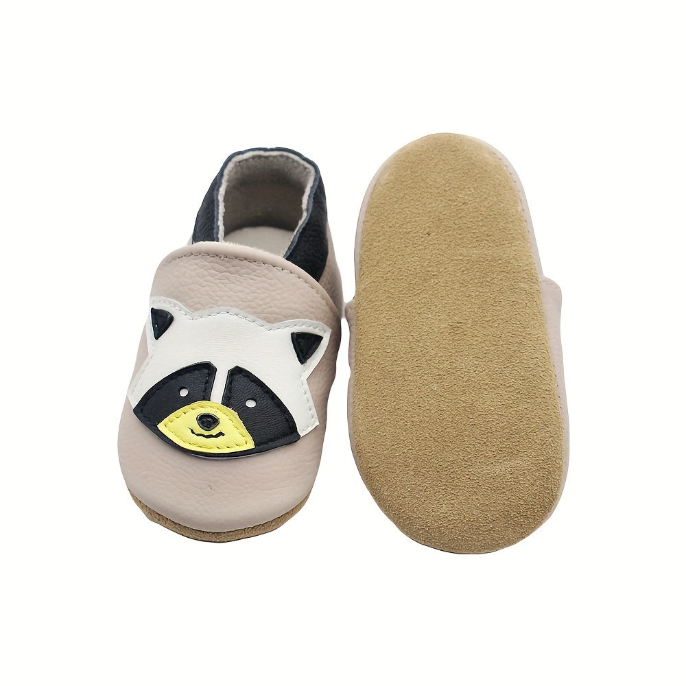 Cartoon Animal Slip On Shoes For Baby Boys Lightweight Walking Shoes