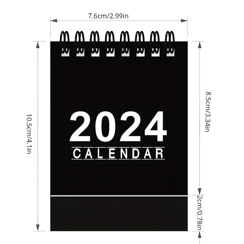 Mini Desk Calendar Decoration Portable Office Desktop Calendar