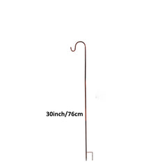 Copper Shepherd Hooks for Hanging Bird Feeders