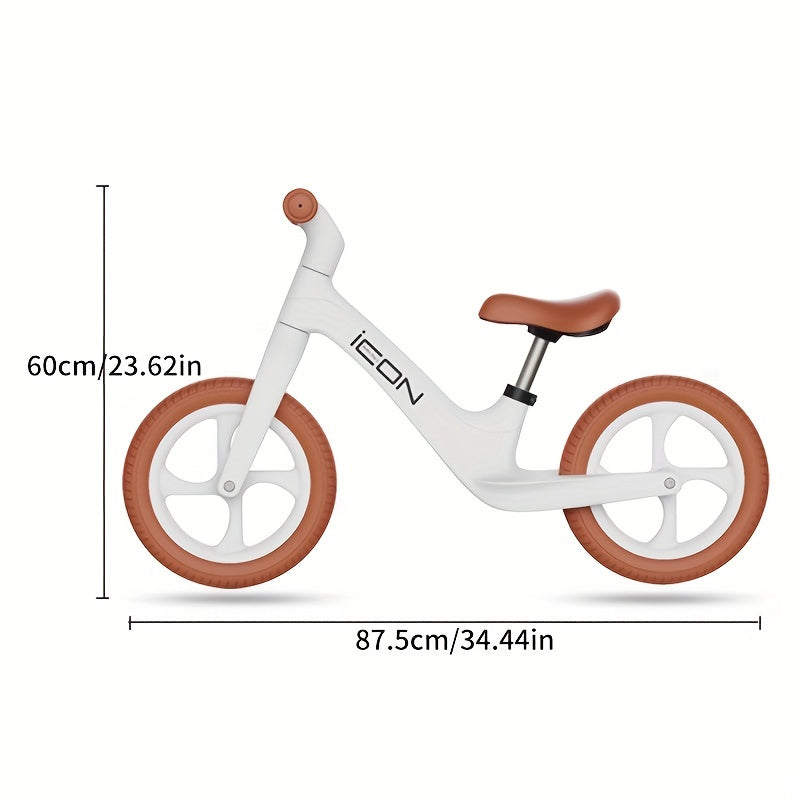 Lightweight Non Pedal Balance Bike for Toddlers & Children Ages 2-6
