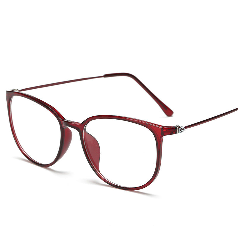 Vintage Square Frame Optical Glasses Artistic Myopia Glasses