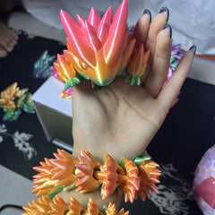Large Dragon Head Toy - Colorful Plastic