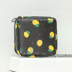 Small Zipper Storage Bag for Sanitary Napkin Portable