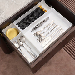 Plastic Makeup Drawer Storage Box With grids Stackable Storage Basket