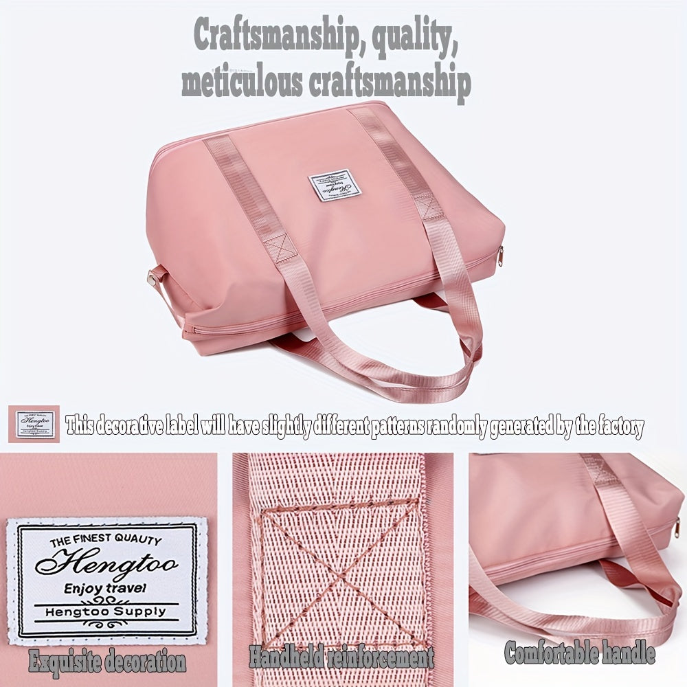 Large Capacity Travel Duffle Bag Women's Carry On Gym Weekender