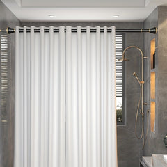 Telescopic Shower Curtain Rod for Bathroom Drying Wardrobe Hanging Clothes