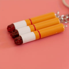 Creative Cigarette Keychain Tobacco Car Pendant