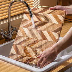 Wooden Chopping Board Butcher Block Cheese Charcuterie Board