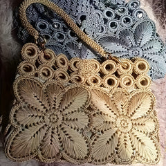 100pcs Hand-knit Setting Circle O-shaped Hook And Loop Hand-knit Material