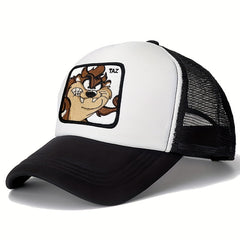 Animal Patch Trucker Hat Mesh Baseball Cap Lightweight Sunshade Dad Hat