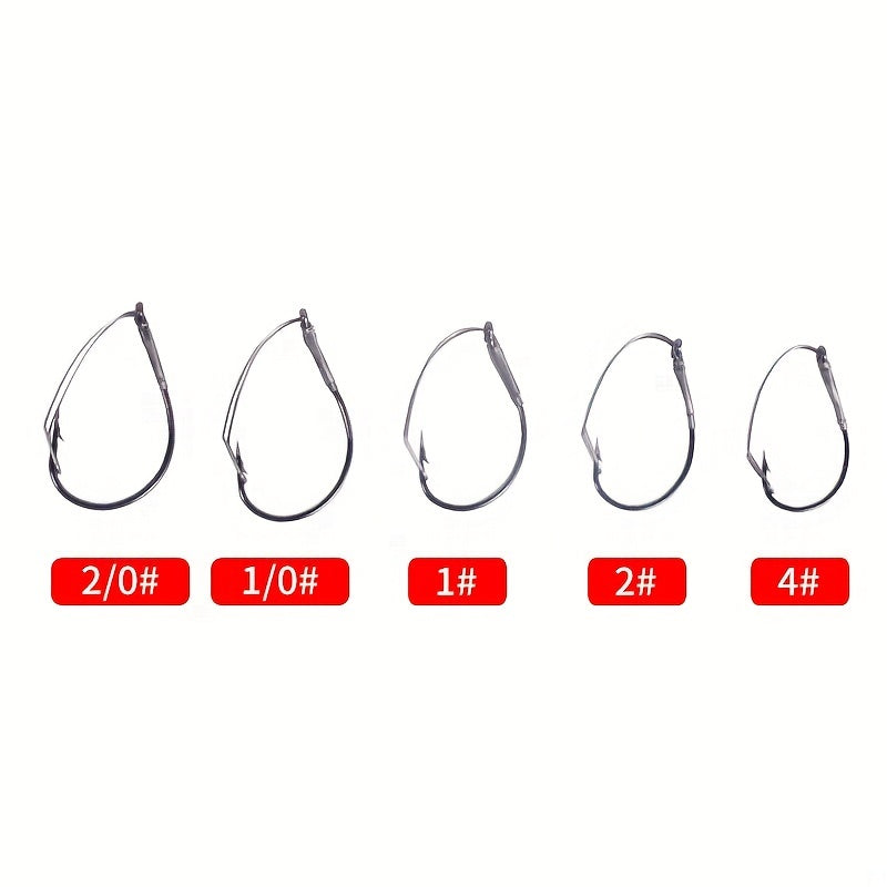 Anti Hanging Fish Hook with Worm Lure Small Accessory