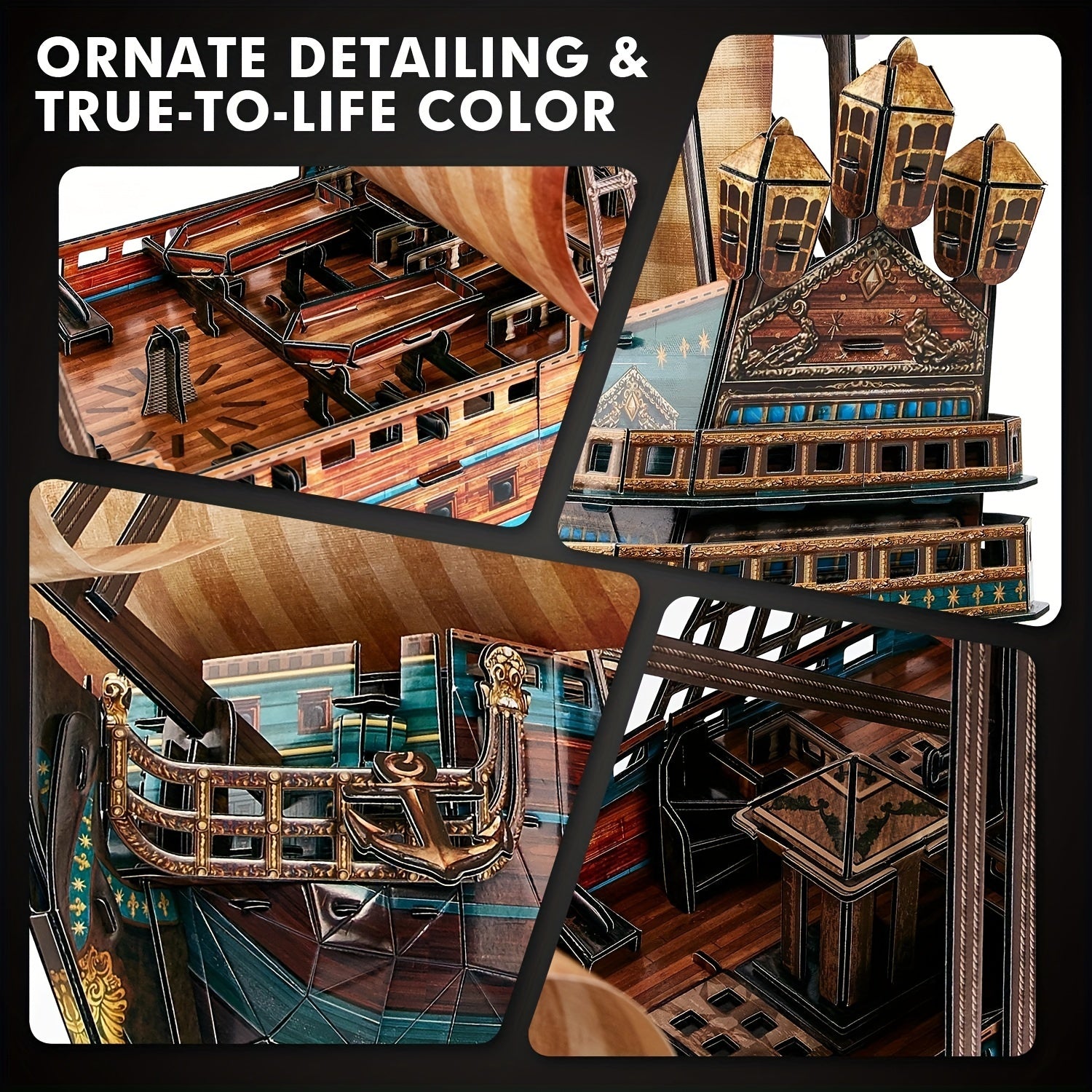 3D San Felipe Sailing Puzzle Model - Ideal Maritime Gift
