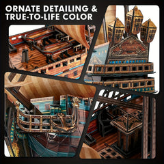 3D San Felipe Sailing Puzzle Model - Ideal Maritime Gift