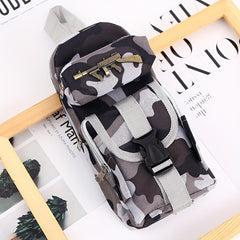 Camouflage Zipper Pencil Case Student Stationery Storage Box