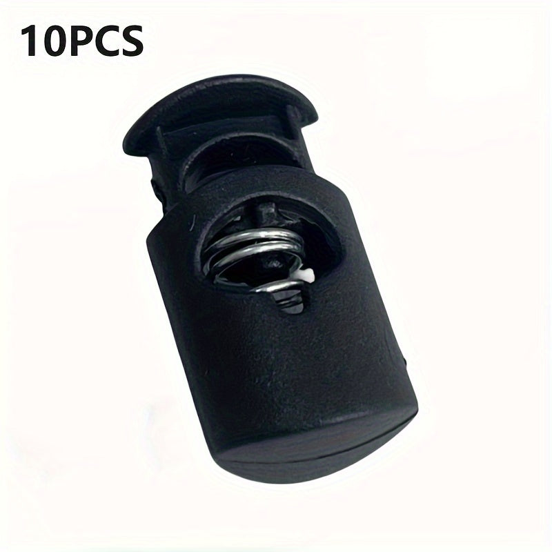 10pcs Plastic Cord Locks Stopper for Mask Lanyard Paracord DIY Craft