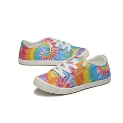 Girls' Mixed Skate Shoes Lace Up Durable Comfy Platform Sneakers