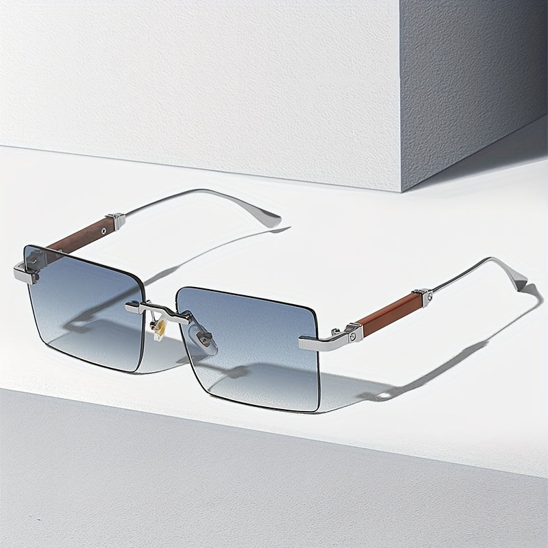 Men's Rimless Sports Sunglasses UV Protection