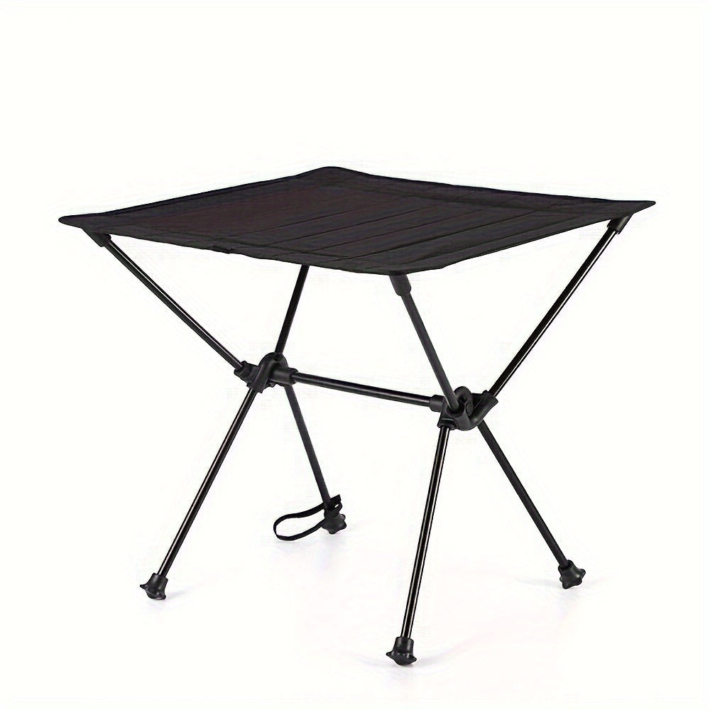 Portable Ultralight Aluminum Picnic Table Indoor Outdoor Use