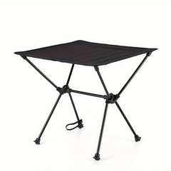 Portable Ultralight Aluminum Picnic Table Indoor Outdoor Use