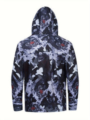 Men's Zipper Hoodie Anti UV Sunscreen Fishing Jacket