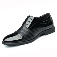Men's Derby Style Dress Shoes Lace-up Formal Oxfords