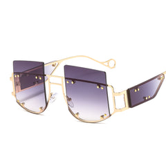 T850 Metal Punk Style Sunglasses For Men