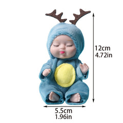 Cute Sleeping Baby Doll with Rebirth & Accessories
