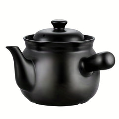 1pc Health Decoction Skillet Steam Stew Pot Ceramic Chinese Medicine Pot