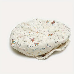 Y2K Butterfly Embroidery Beret Ripped Newsboy Hat